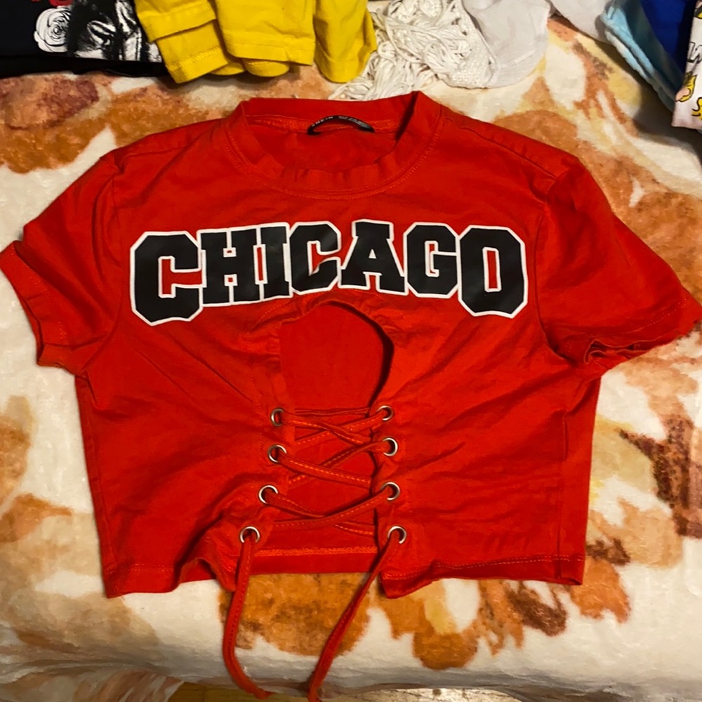 Chicago crop top